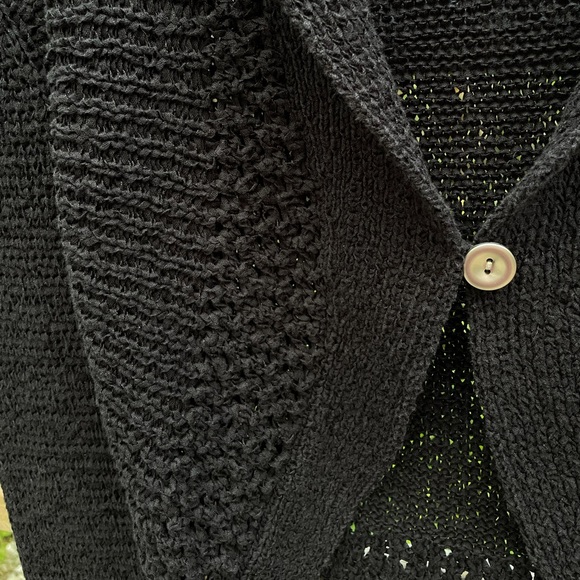 ALFANI Black Knit Bolero / Shrug - Picture 3 of 8